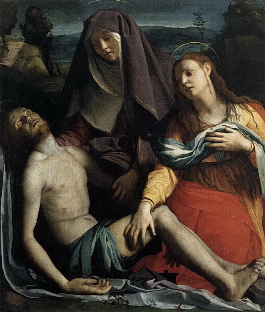  74-Pietà-Galleria degli Uffizi, Florence